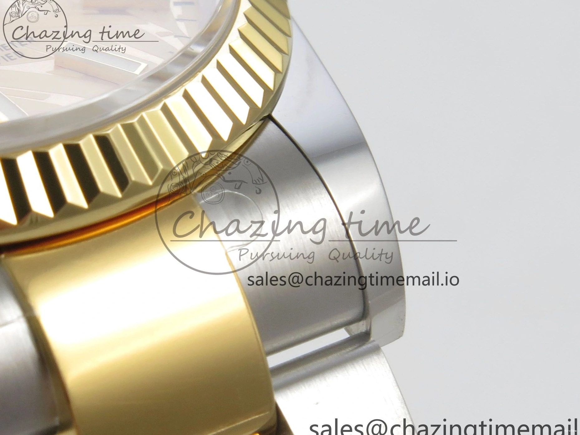 MiroTime 0510 Unisex DateJust 36 SS YG ARF 1:1 Best Edition 904L Steel YG Leaf Dial on Oyster Bracelet SH 92